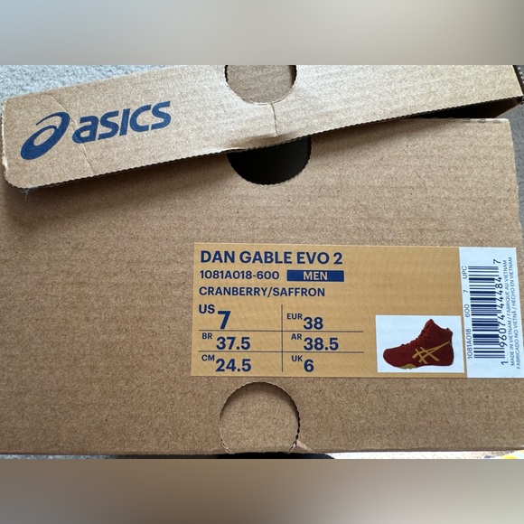 ASICS Dan Gable Evo 2 Wrestling Shoes - Picture 6 of 6